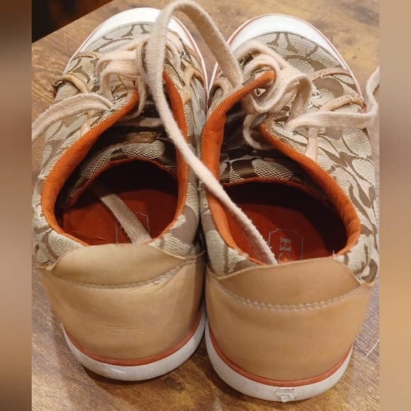 Coach signature Barrett cap toe sneakers - Picture 4 of 6